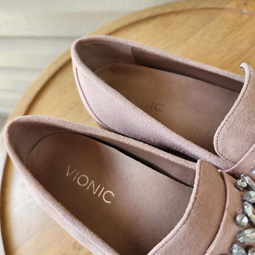 Vionic Avvy pink loafers size 8 - Picture 8 of 12